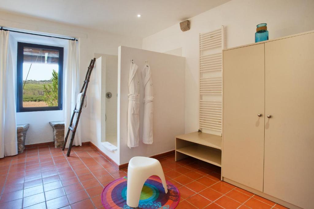 Koupelna v ubytování Mas Falgarona Hotel Boutique & SPA