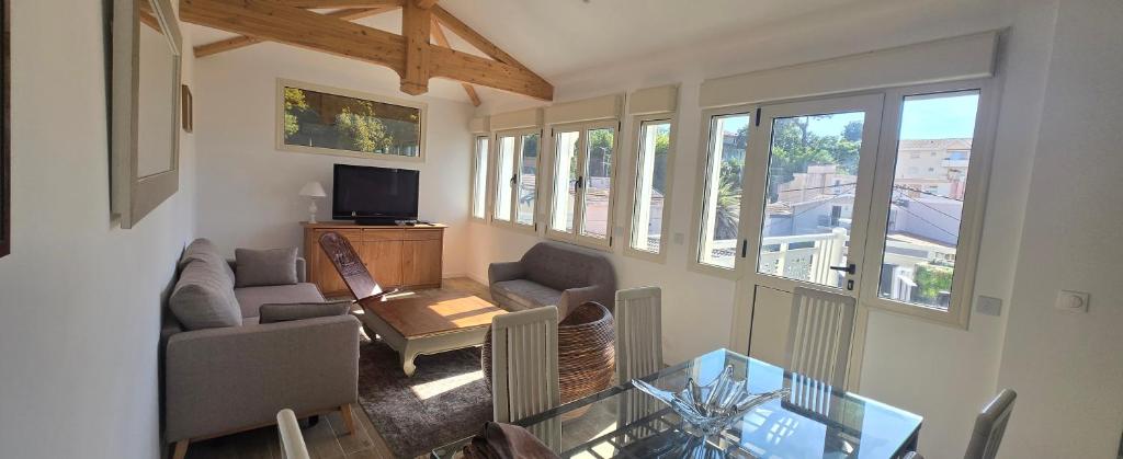Arcachon centre Appartement T6 climatisé, grand comfort