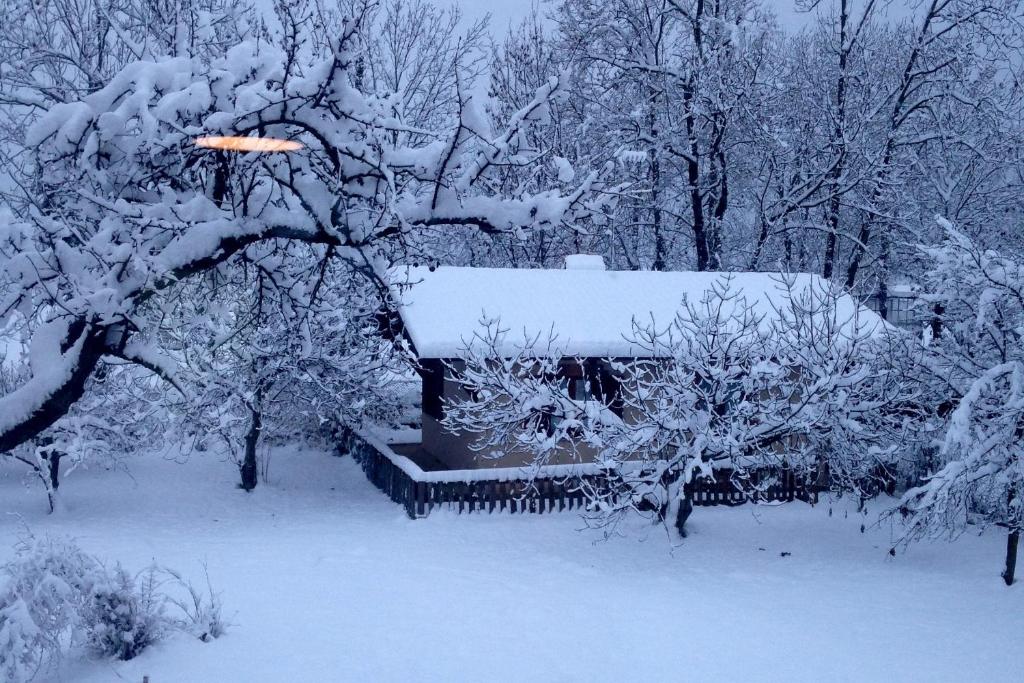 La Casetta during the winter