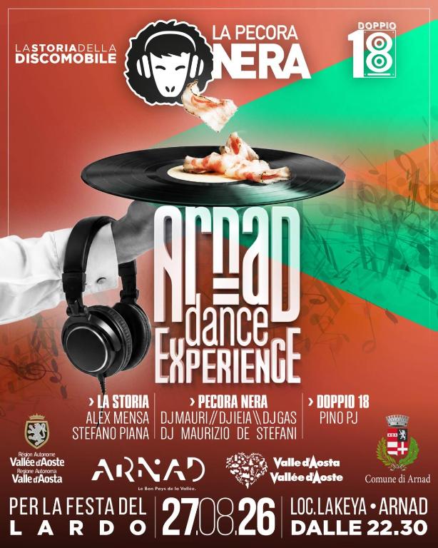 a flyer for aza rave dance experience at casa lontana only genius in Borgofranco dʼIvrea