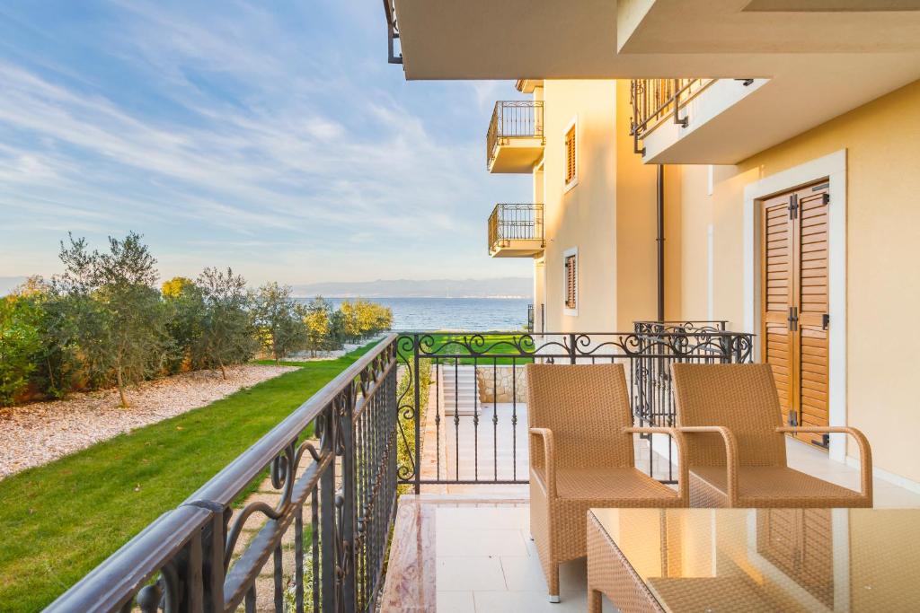 Balkón nebo terasa v ubytování Luxury Apartments Villa Matea