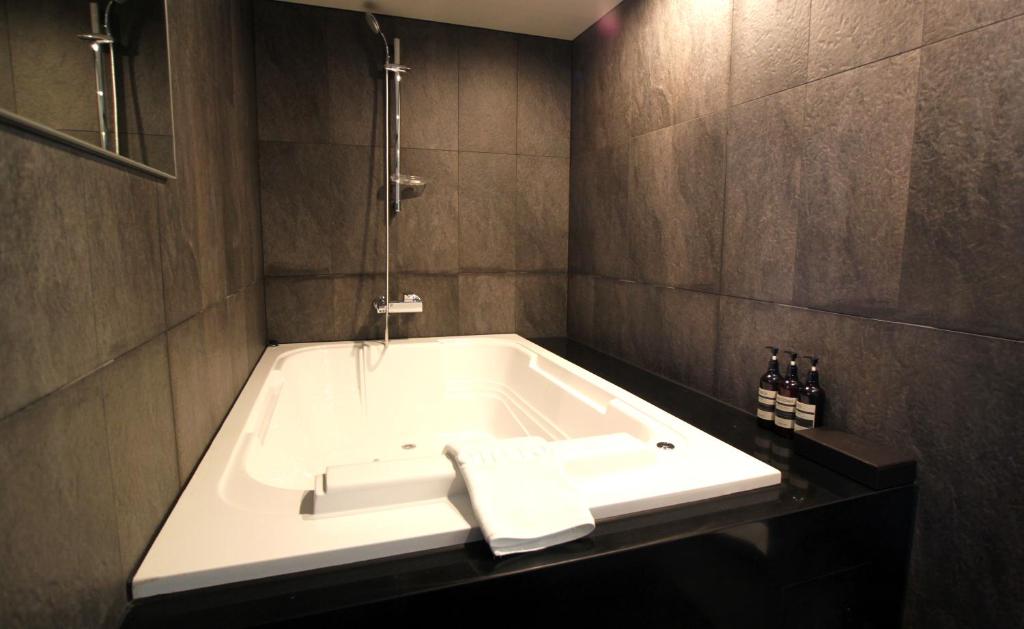 Koupelna v ubytování Hotel Foret Premier Nampo