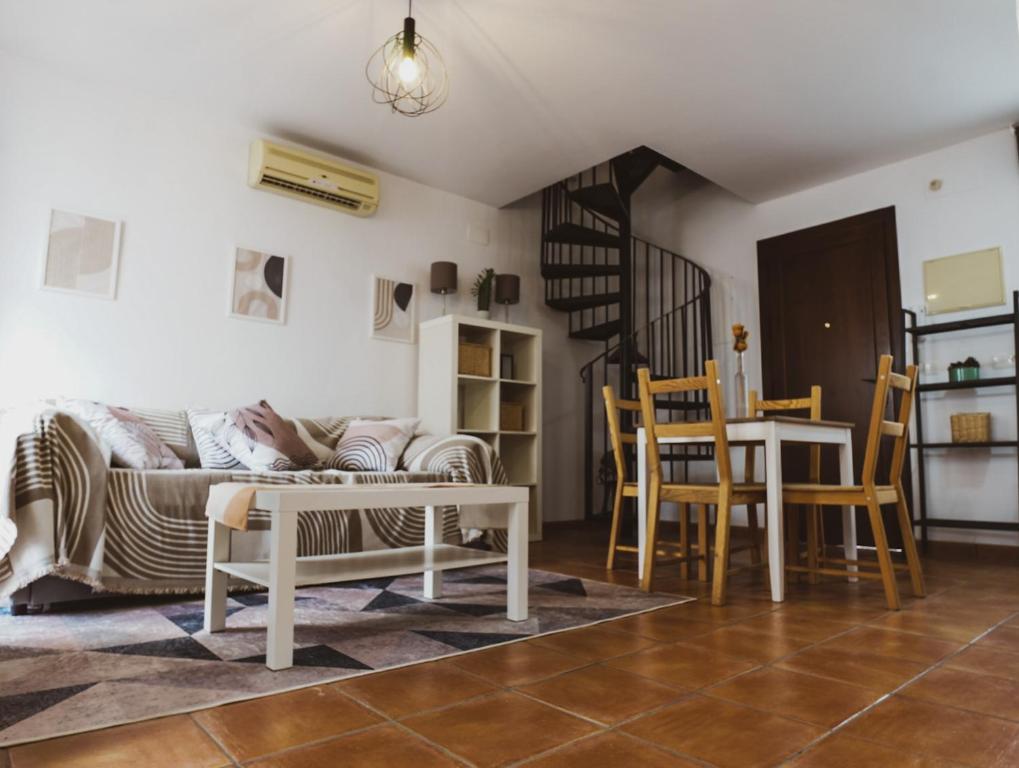 Posezení v ubytování Apartamento Torre y Sol
