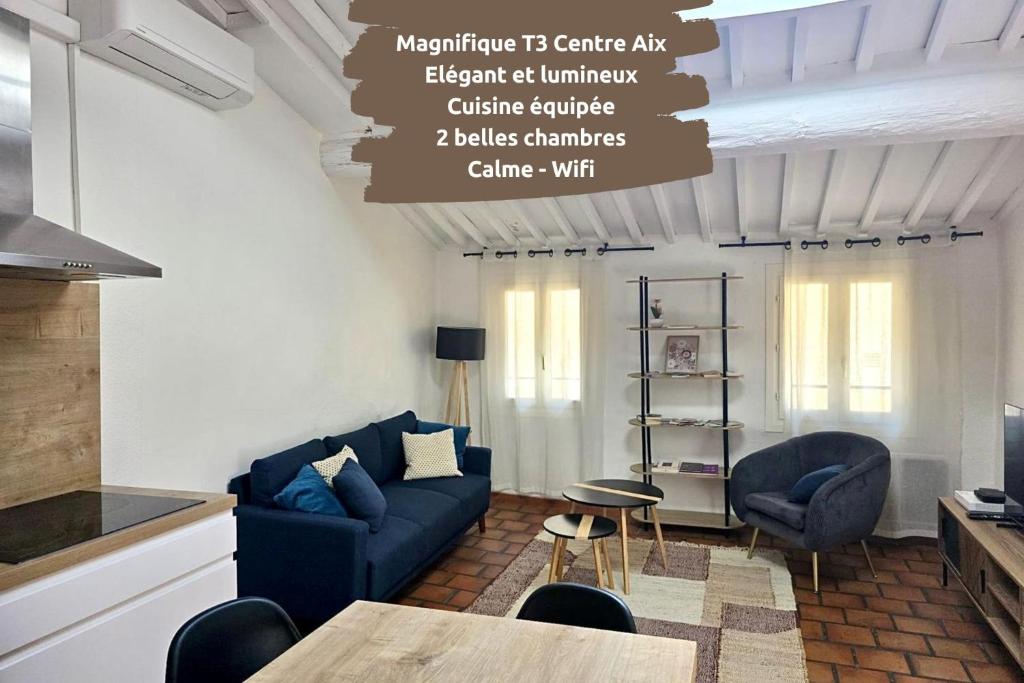 Bon Pasteur - Duplex de charme - Centre Aix - Clim - WiFi