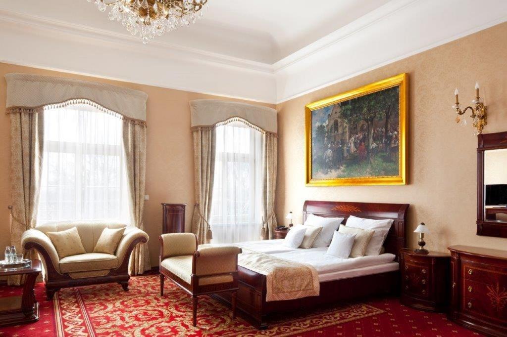 Posedenie v ubytovaní Pałac Żelechów Spa & Wellness