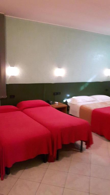 Postel nebo postele na pokoji v ubytování Hotel Armida
