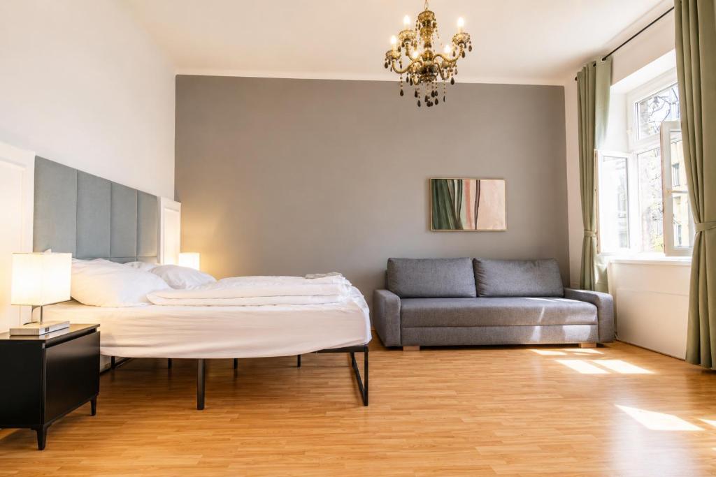 5-Min to Danube Canal ,Modern Flat for Longstays