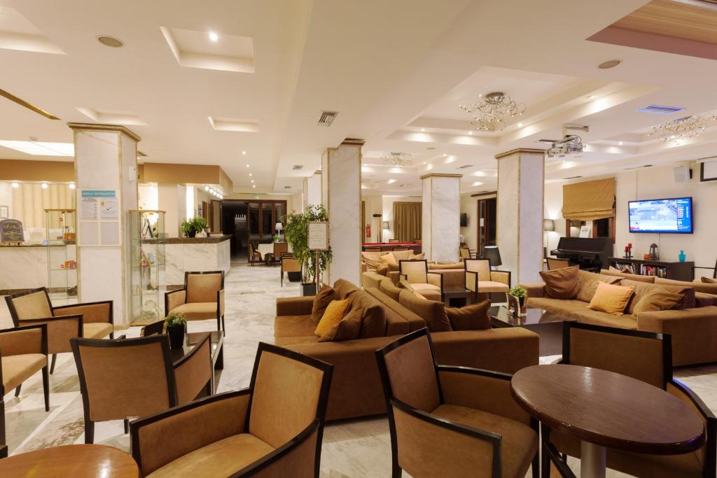 Istumisnurk majutusasutuses Venus Hotel