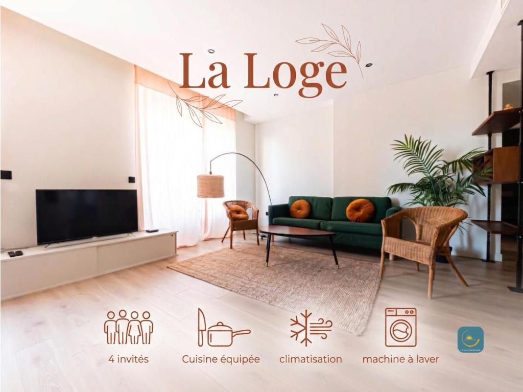 La Loge, Centre-ville