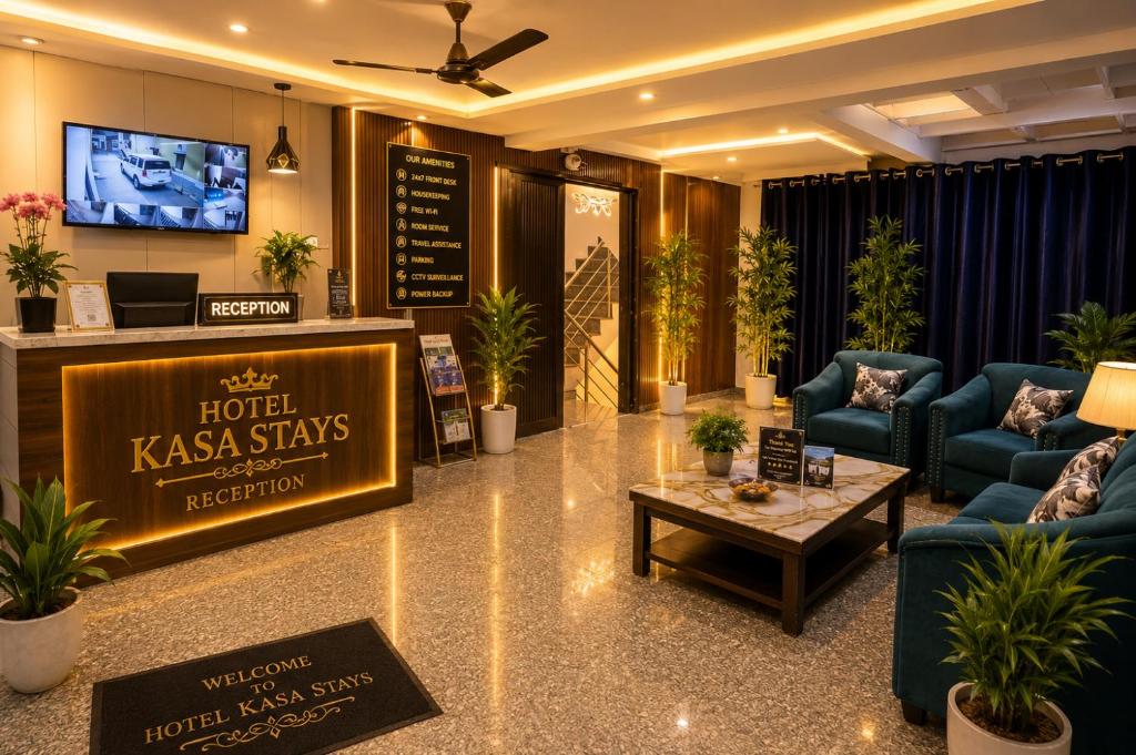 تصویر اتاق‌های Hotel Kasa Stays - Ramesh Nagar Metro - تصویر ۲