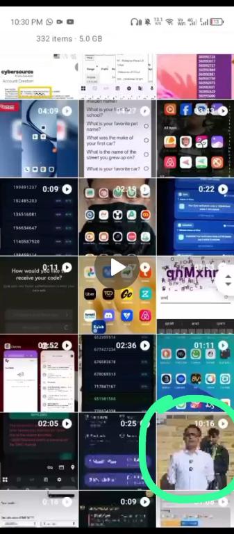 a collage of different apps on a computer screen at Shoping mall in Dera Ismāīl Khān