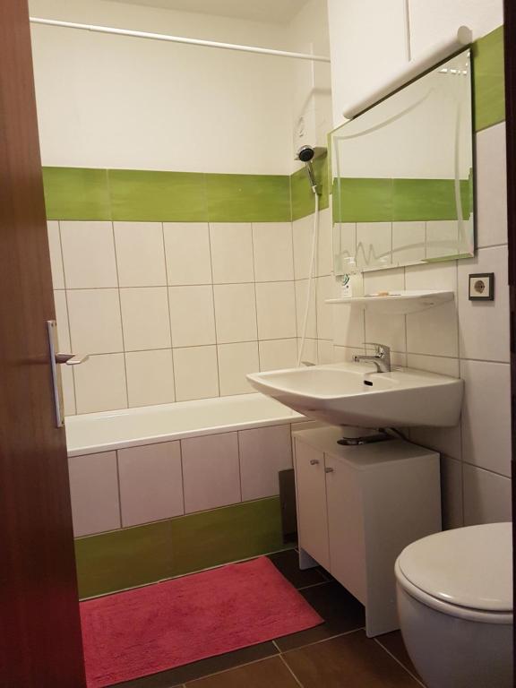 Koupelna v ubytování Ferienwohnung - Apartment Pichlarn Irdning