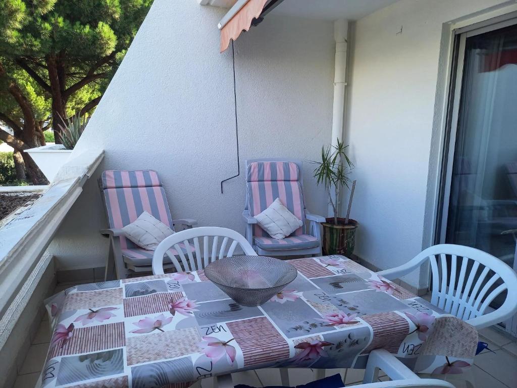Studio lumineux La Grande-Motte 36m² balcon