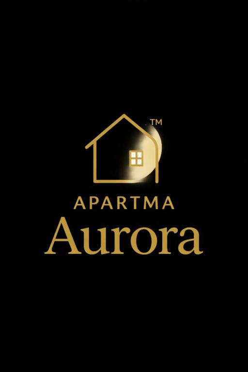 a logo for anarma airport with a house at Apartma AURORA in Dekani