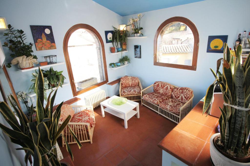 Posezení v ubytování Hotel Pallotta