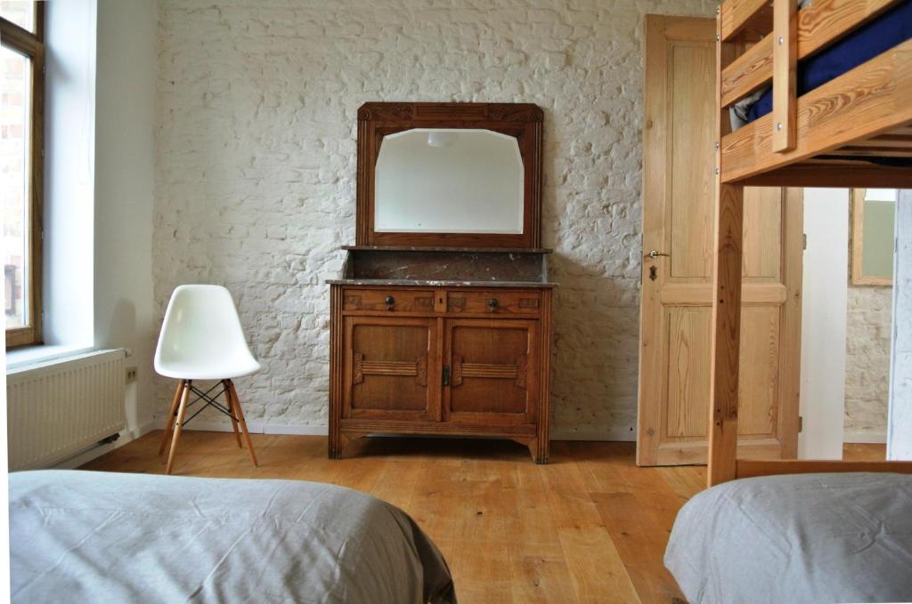TV a/nebo společenská místnost v ubytování De Buur Van Beer