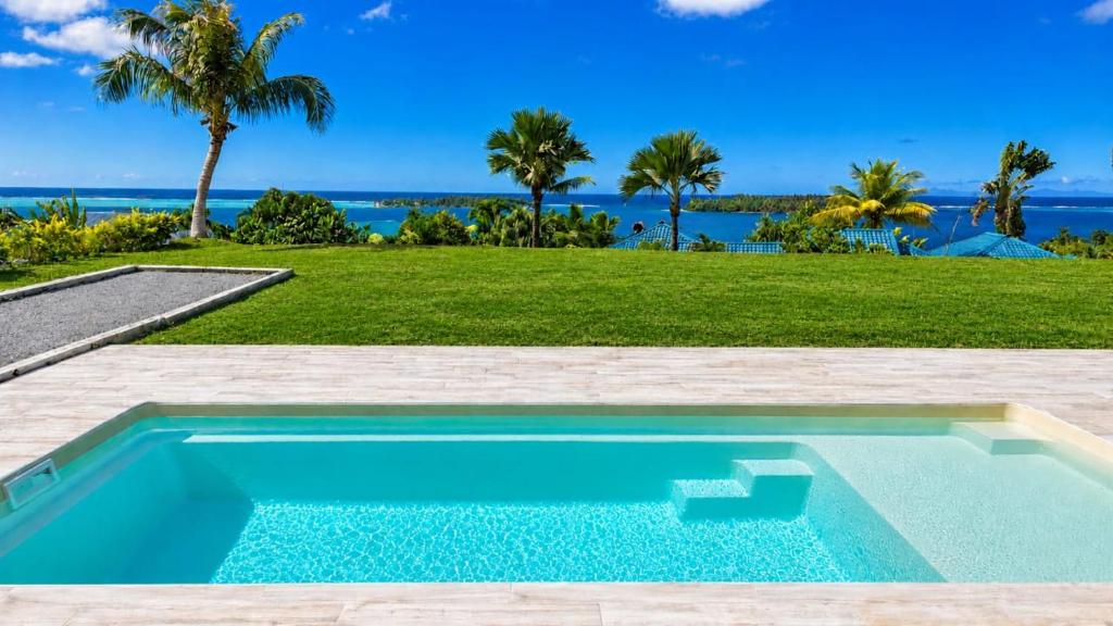 Teava - Vue lagon d'exception & piscine privée - photo 4 - Raiatea, Polynésie