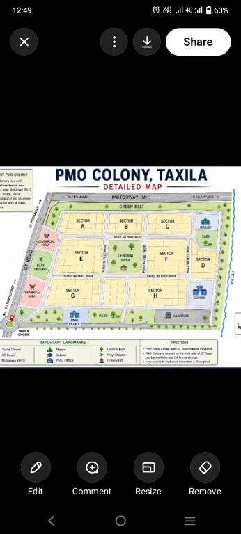 a screenshot of a map on a cell phone at Ndmdmk in Batticaloa