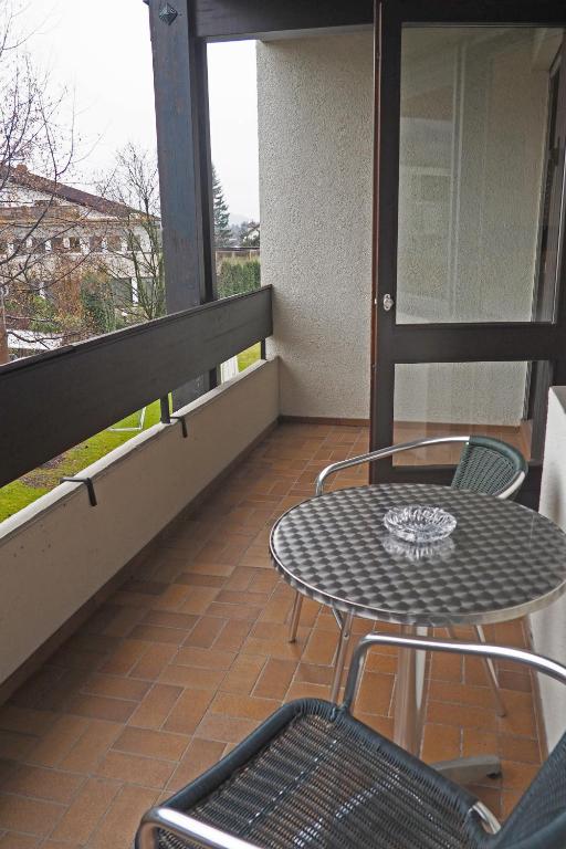 Balkón nebo terasa v ubytování Hotel Restaurant Rössle
