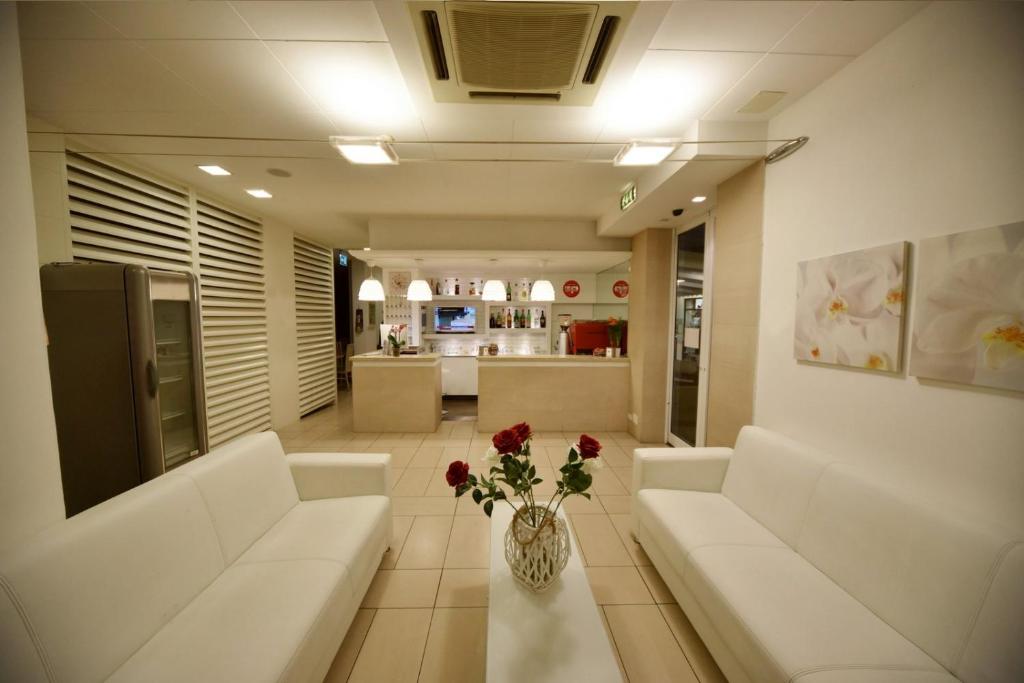 Posezení v ubytování Hotel Villa Edda
