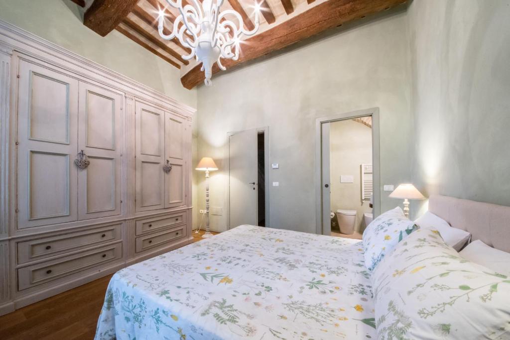 Cama ou camas em um quarto em B&B La Zuppa Inglese