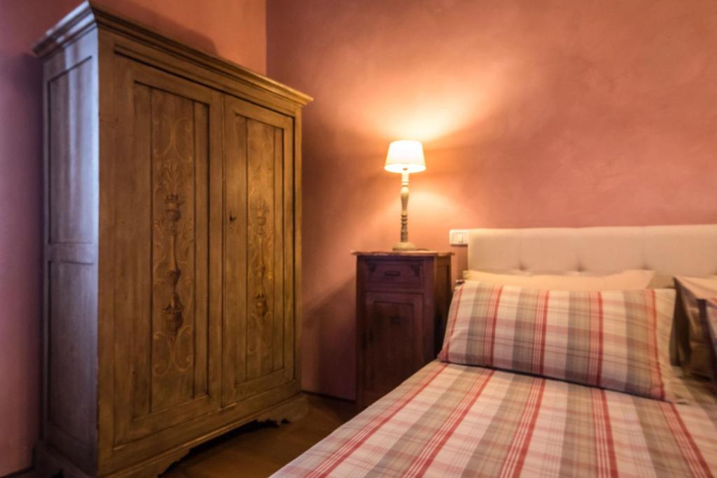Cama ou camas em um quarto em B&B La Zuppa Inglese