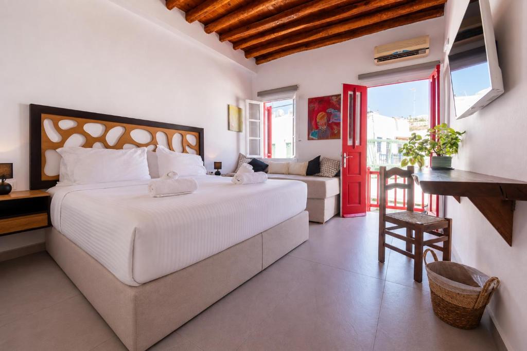 Cycladic Apartment in the Heart of Mykonos Town
