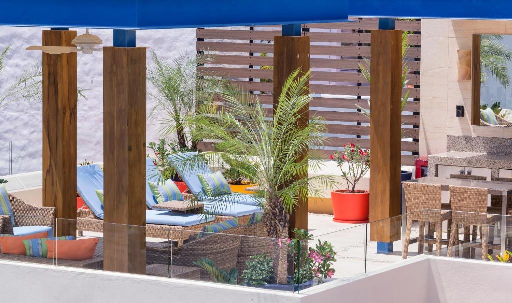 Balkón nebo terasa v ubytování V Azul Vallarta - Luxury Vacation Rental Adults Only