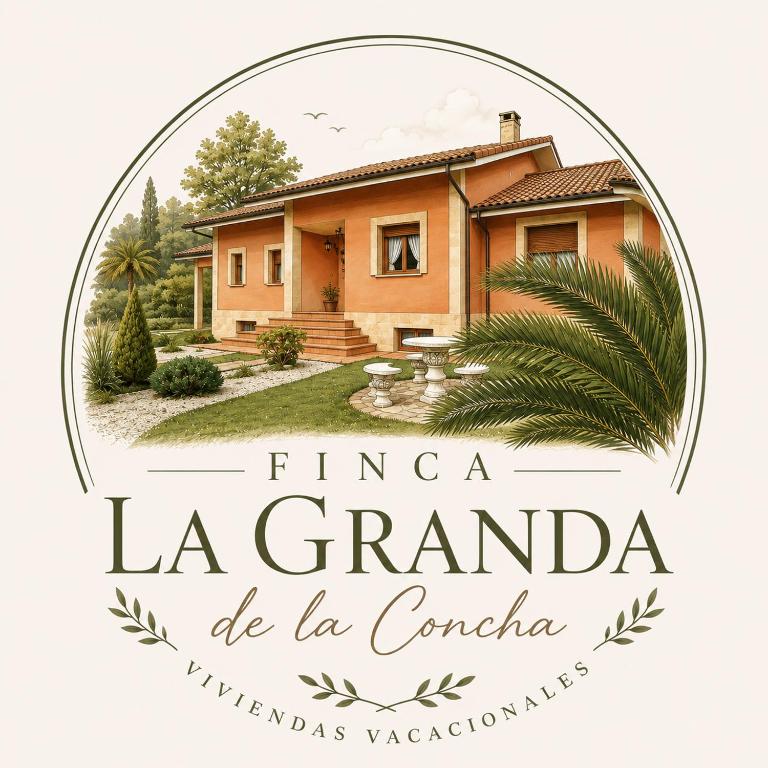 a logo for a villa in la grandia at FINCA LA GRANDA DE LA CONCHA in Nueva de Llanes