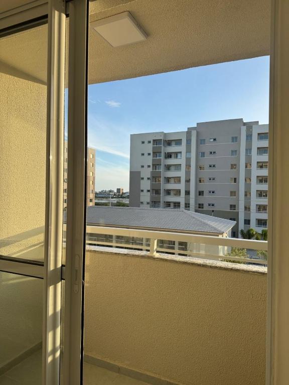 a view from a window of a building at Brisa do mar região dos lagos in São Pedro da Aldeia