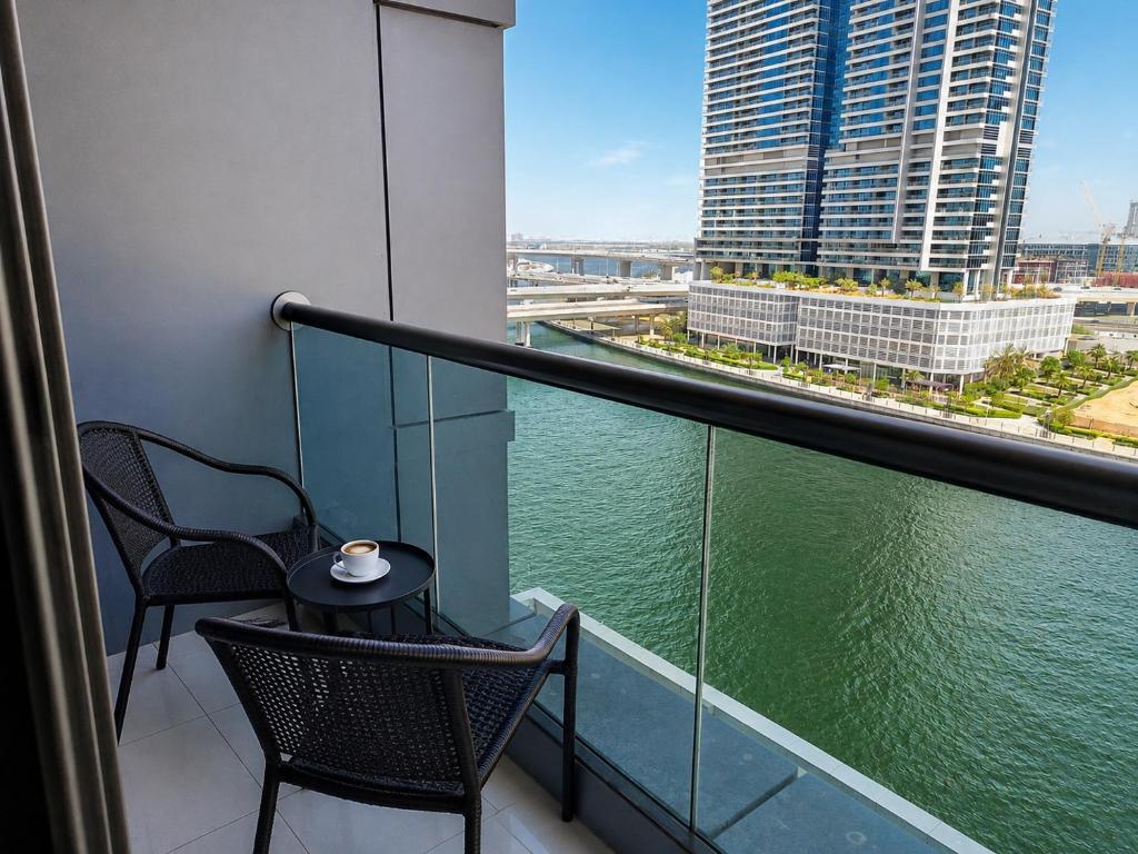 تصویر اتاق‌های Iconic Waterside Studio Near Dubai Mall - تصویر ۲
