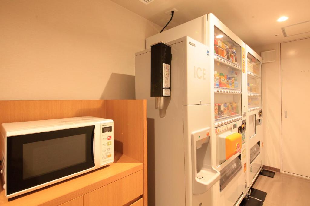 Kuchyň nebo kuchyňský kout v ubytování Richmond Hotel Nagoya Shinkansen-guchi
