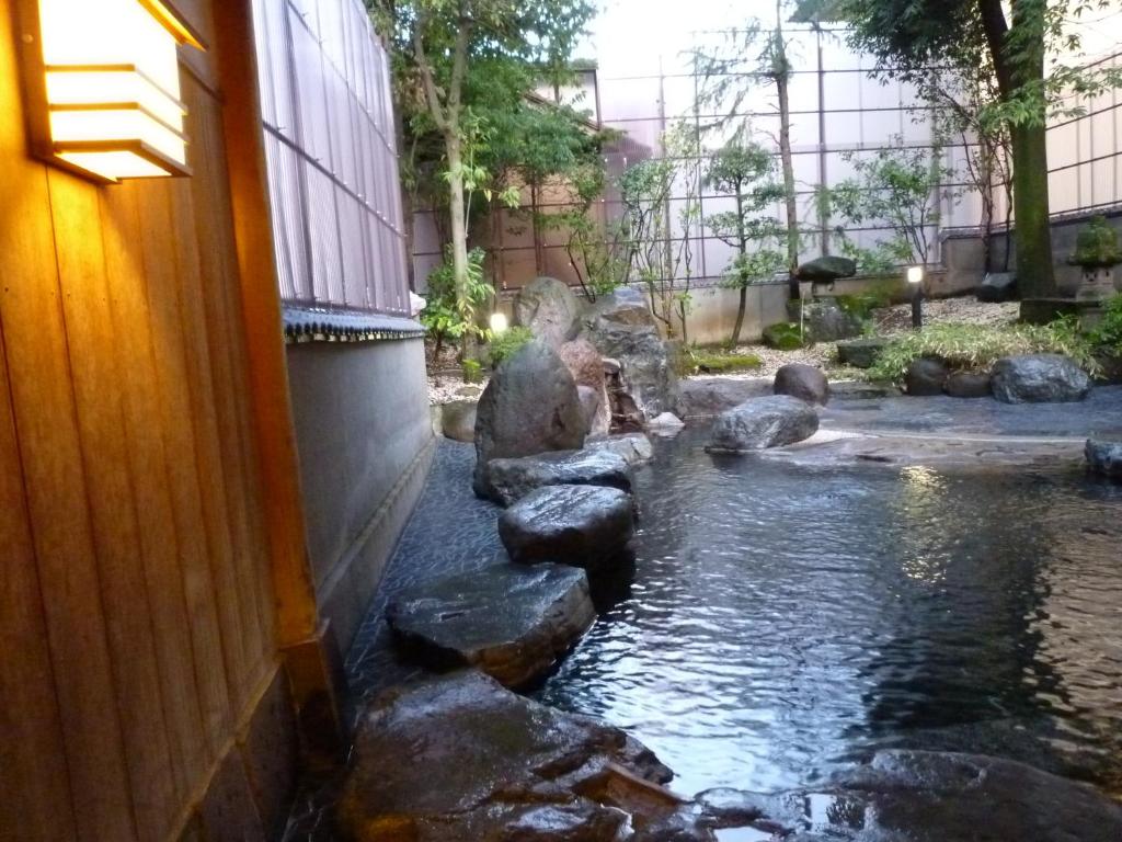 Zahrada ubytování Yudanaka Tawaraya Ryokan