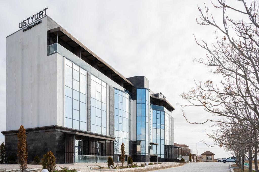 a rendering of a building at Ustyurt boutique hotel in Aktau