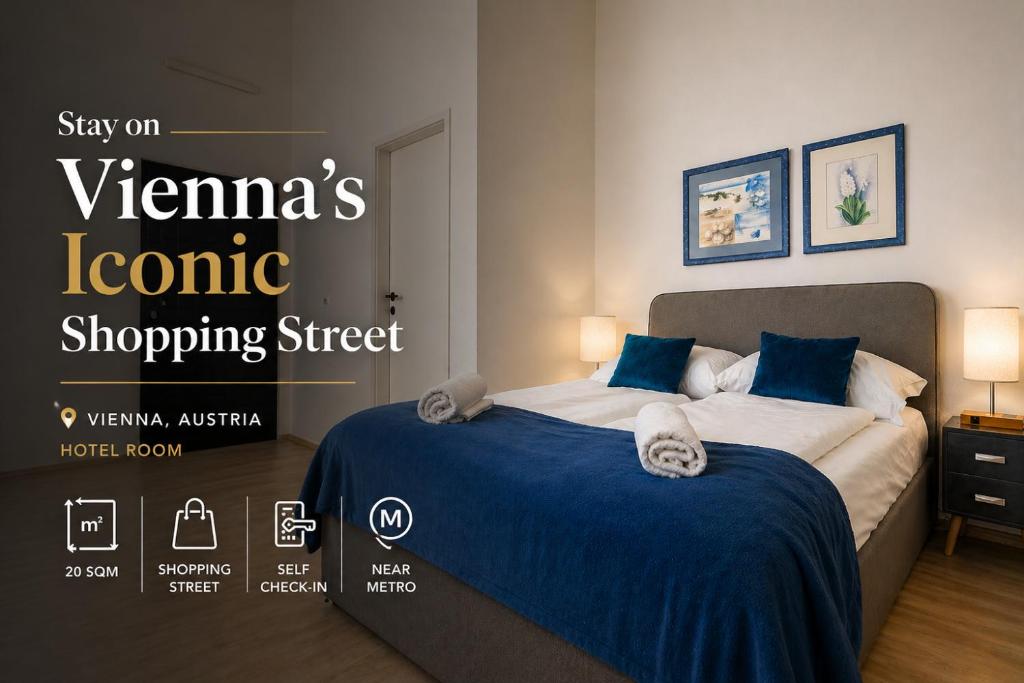 10-Min to Westbahnhof, Modern Hotel Rooms with TV, Wi-Fi