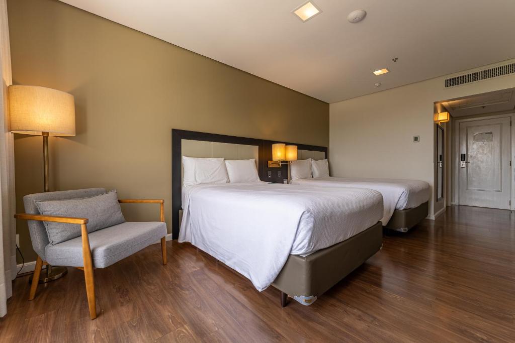 Hotel Deville Prime Porto Alegre - Luxuriöses Doppelzimmer Mit Doppelbett