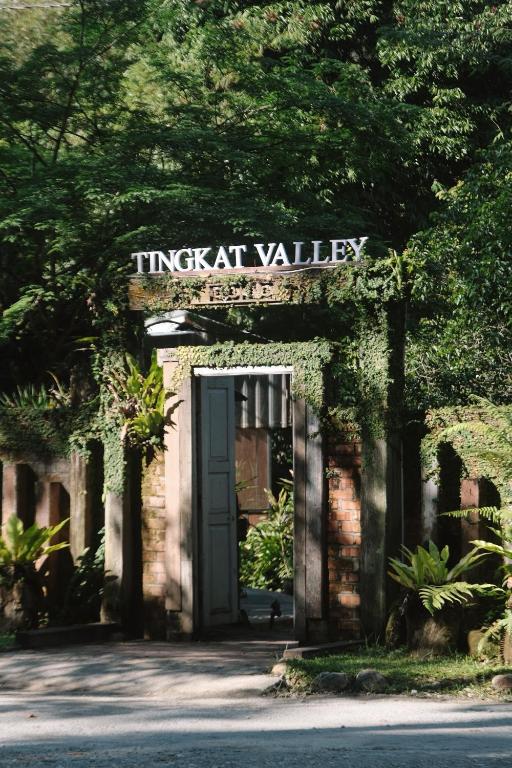 an entrance to a building with a door at Tingkat Valley in Ipoh