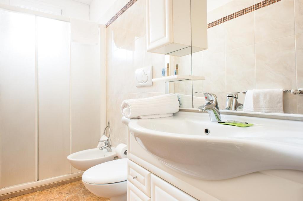 A bathroom at Welcome Residence per famiglie