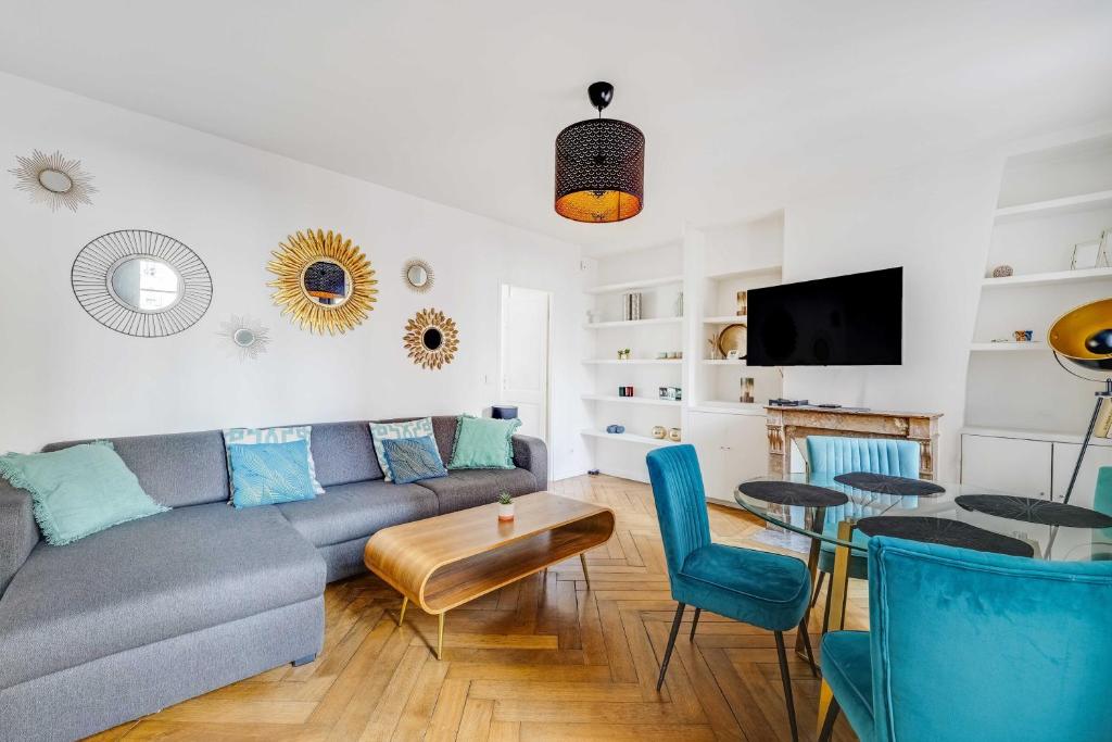 Charming Appartement 1CH 4P - Paris 17e