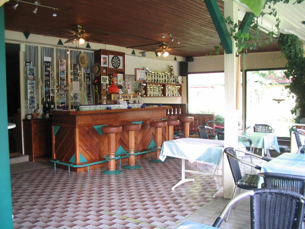 Lounge nebo bar v ubytování Ferienanlage Seehof