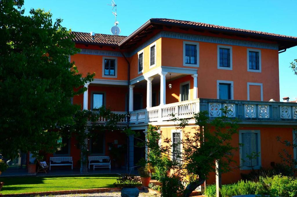 Budova, kde se bed and breakfast nachází