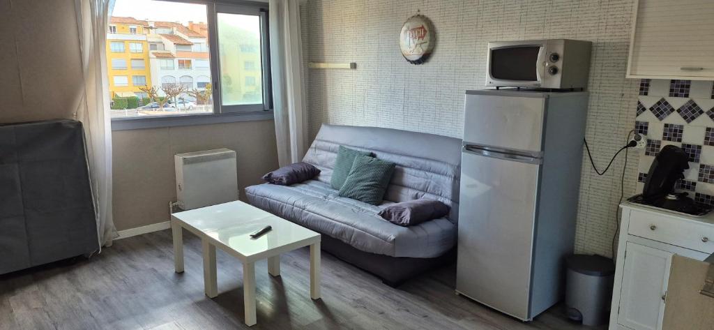 Asphodèle, Joli studio avec parking, 2 pas des plages et du Port