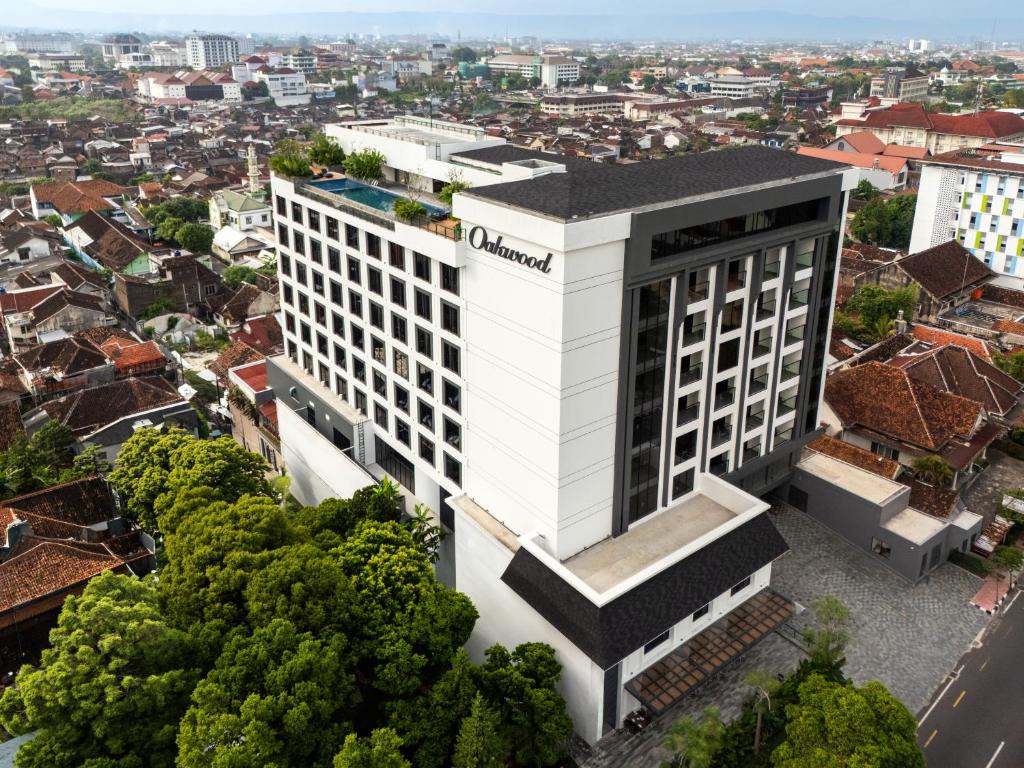 an aerial view of the amazonazonazonazon company headquarters at Oakwood Yogyakarta in Yogyakarta
