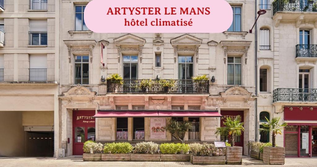 Façana o entrada de The Originals City, Hôtel Artyster, Le Mans Centre