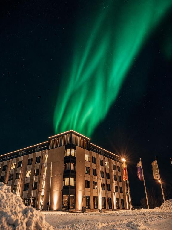 Byggnaden som hotellet ligger i