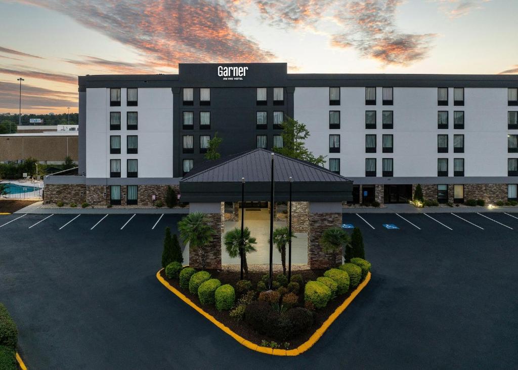 a rendering of a hotel with a parking lot at Garner Hotel Augusta West by IHG in Augusta