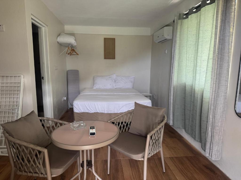 Cama ou camas em um quarto em Studio Flat