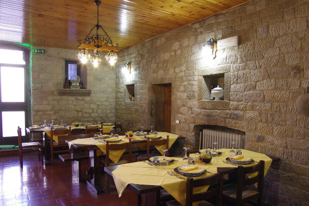 Restaurace v ubytování Albergo Stella