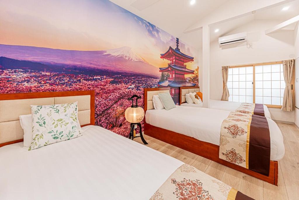 Waraku - Asakusa house, 1-kilometer walk to Sensoji Temple A very convenient location