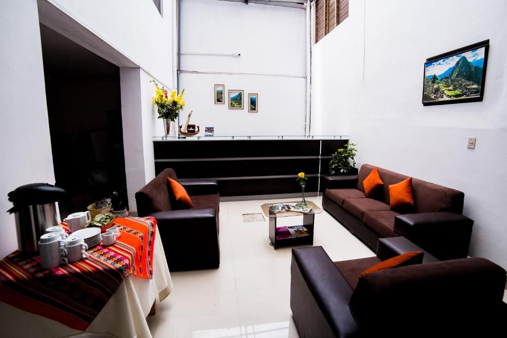 Posezení v ubytování Hotel Peru Real